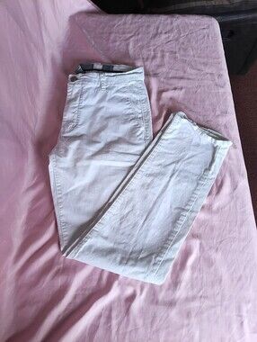 PD&C Authenticity stretch white slim pants sz 32 x 32